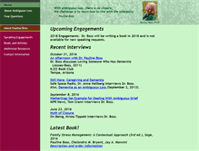 Tablet Screenshot of ambiguousloss.com